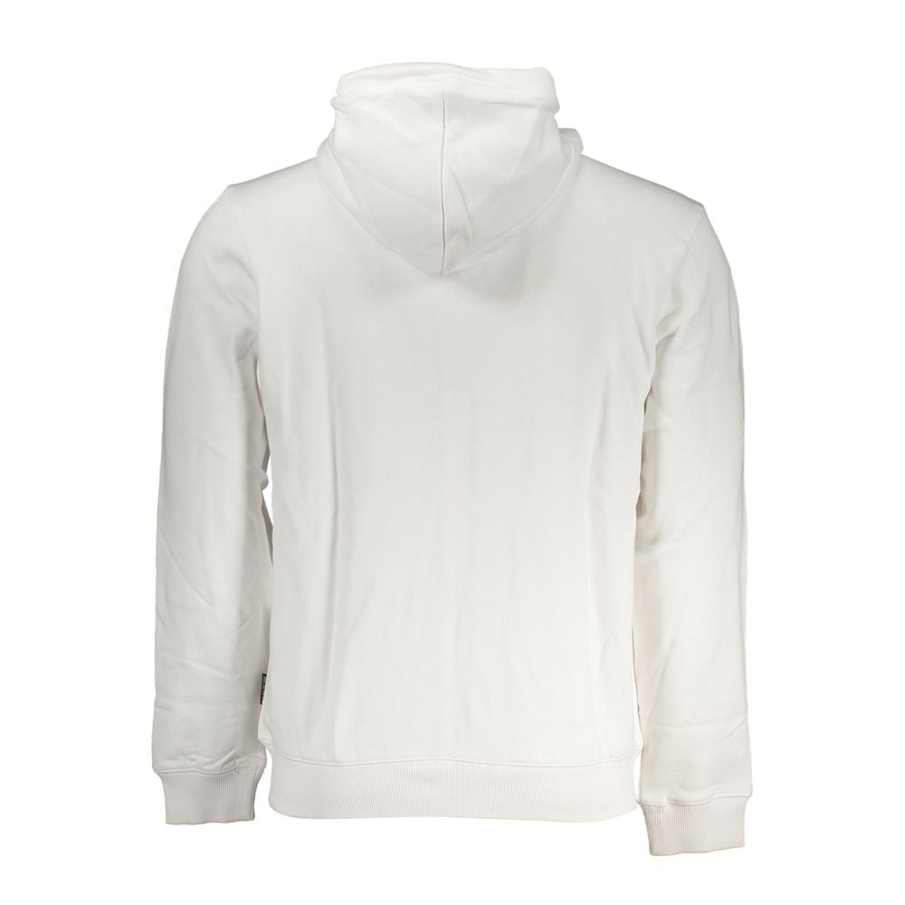 Napapijri Weißer Baumwollpullover für Männer